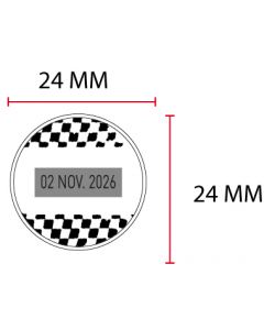 Płytka tekstowa Colop Printer R30D, Data