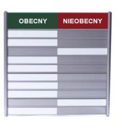 OBECNY - NIEOBECNY