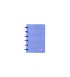 Atoma | Notebook Systeem | Robust transparant | A6 | blauw